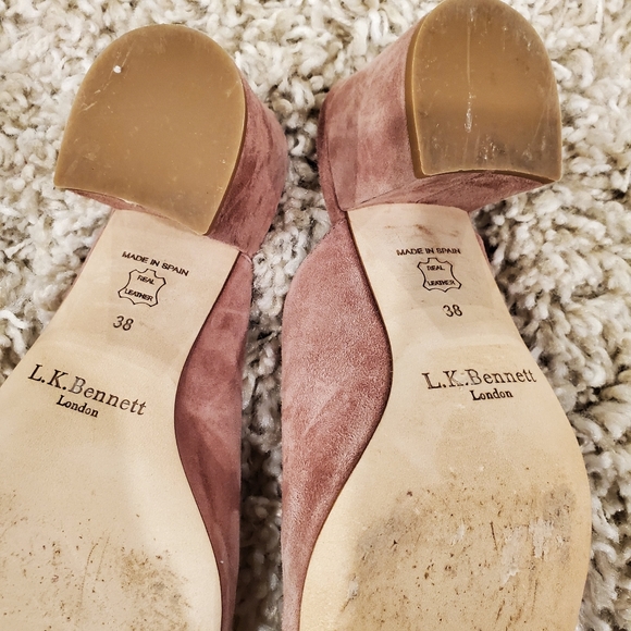 L.K. Bennet pink mules - Picture 4 of 7